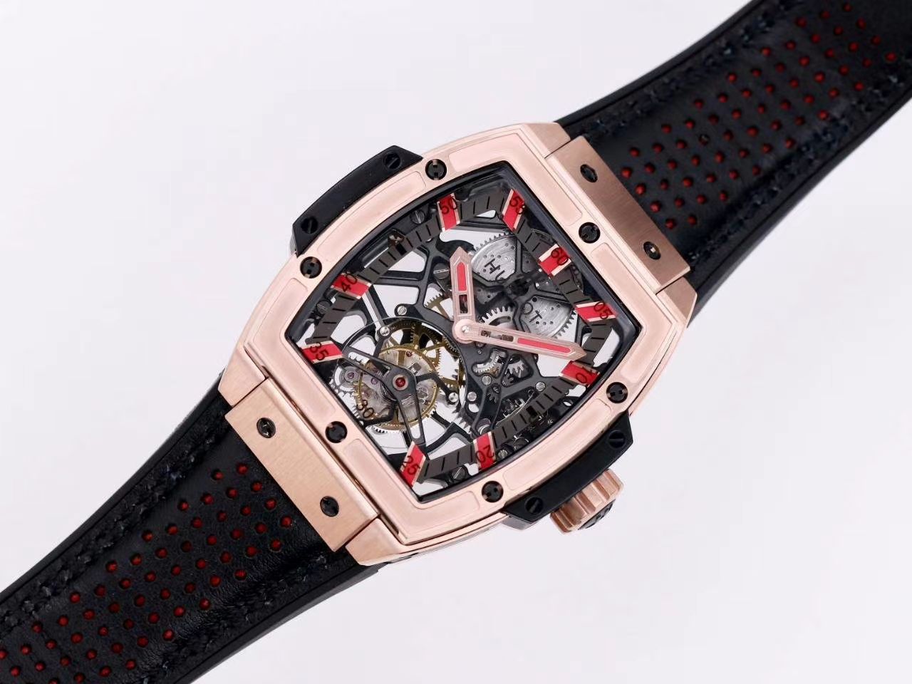 JB Factory  hublot MASTERPIECE  High quality 1比1 Replica  Tourbillon  Watches 906.ND.0129.VR.AES12 / YB107