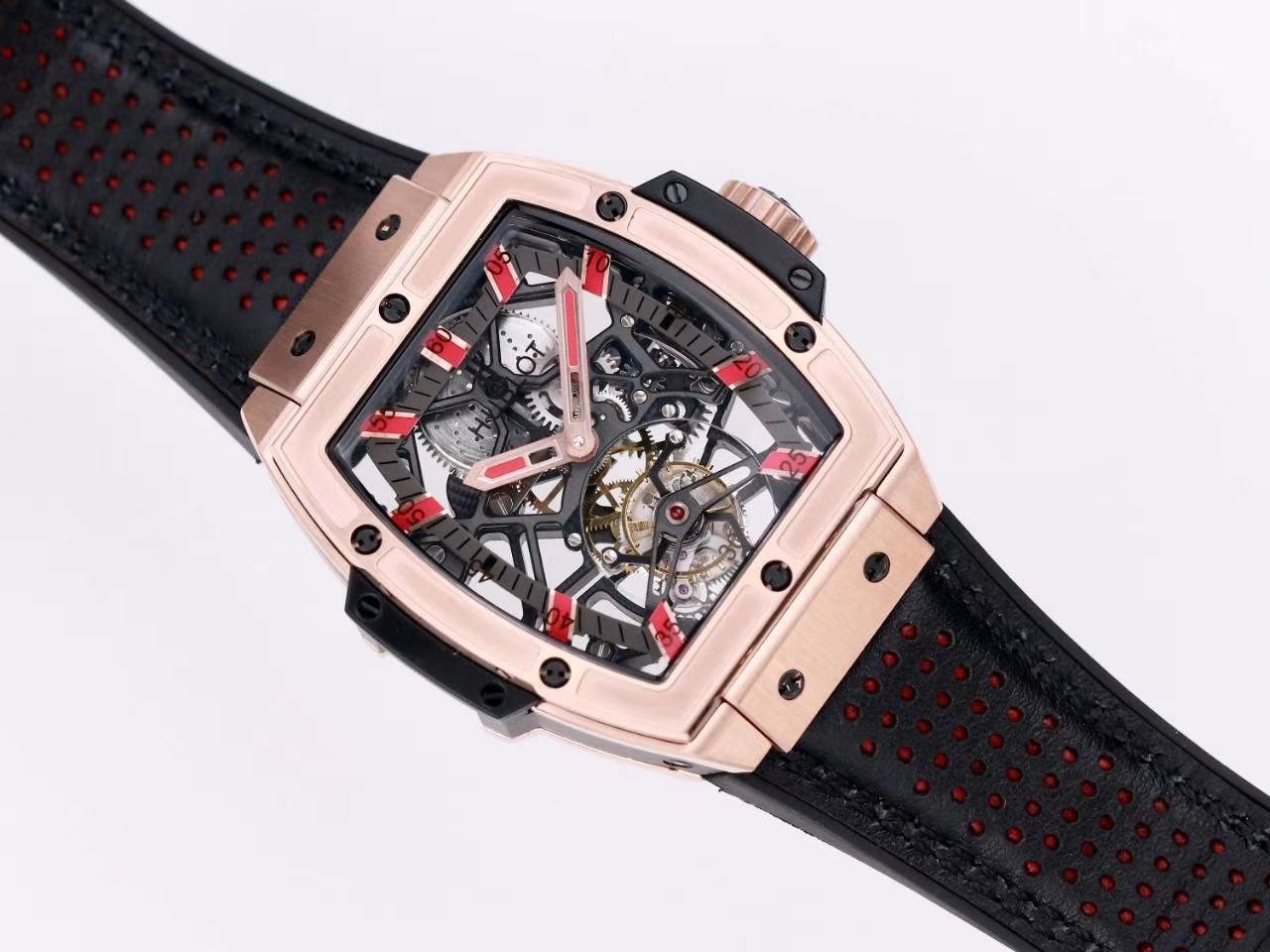 JB Factory  hublot MASTERPIECE  High quality 1比1 Replica  Tourbillon  Watches 906.ND.0129.VR.AES12 / YB107