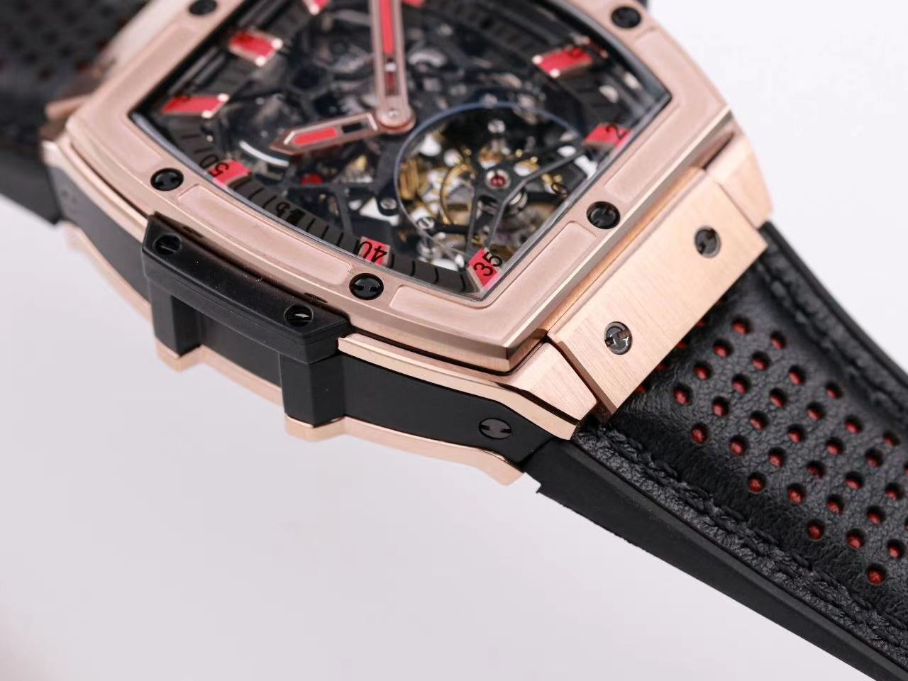 JB Factory  hublot MASTERPIECE  High quality 1比1 Replica  Tourbillon  Watches 906.ND.0129.VR.AES12 / YB107