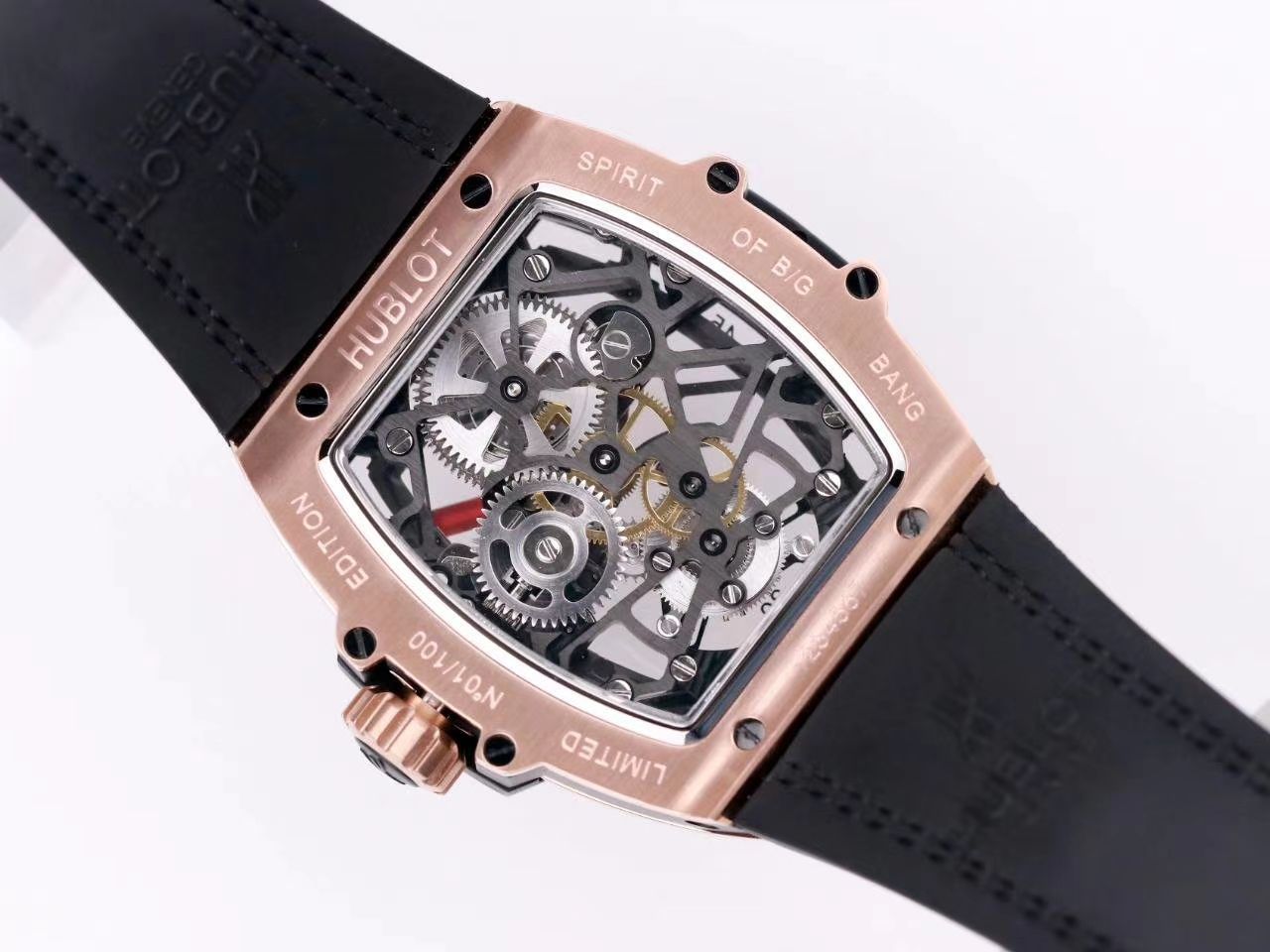 JB Factory  hublot MASTERPIECE  High quality 1比1 Replica  Tourbillon  Watches 906.ND.0129.VR.AES12 / YB107