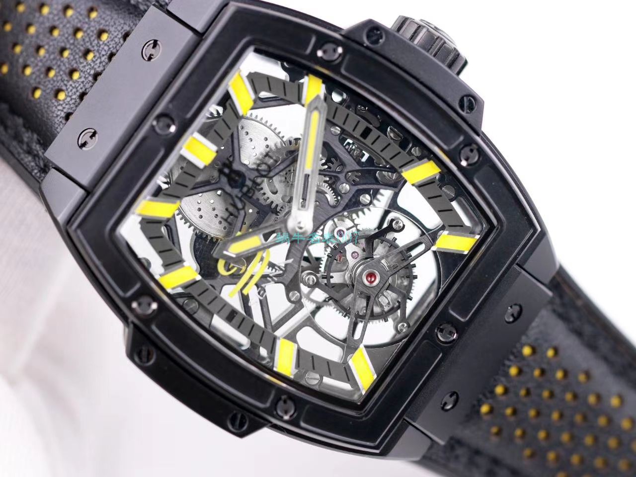 V9 Factory  hublot MASTERPIECE Tourbillon  High quality  Replica Copy  Watches 906.ND.0129.VR.AES12 wrist watches  / YB111