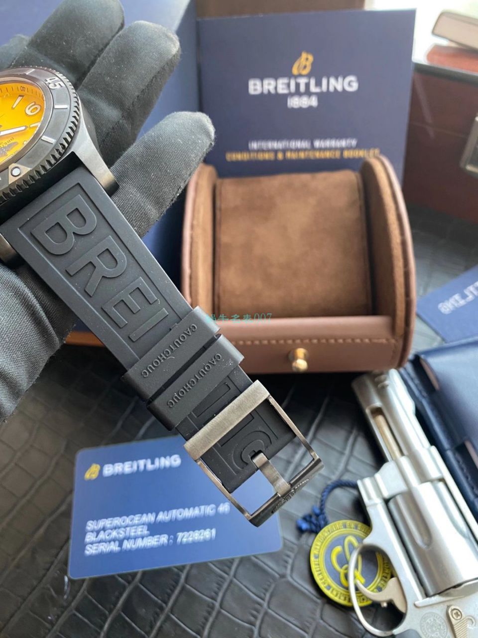 【渠道原单】 Breitling 超级海洋系列M17368B71B1S2（针扣） wrist watches  / BL202