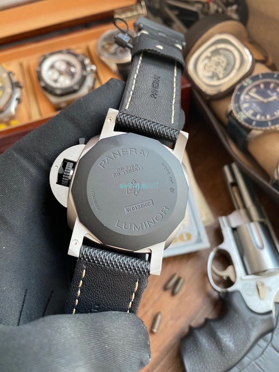 VS Factory Panerai LUMINOR 1比1 High quality  Replica Copy  Watches PAM01662烟灰 wrist watches  / VSPAM1662