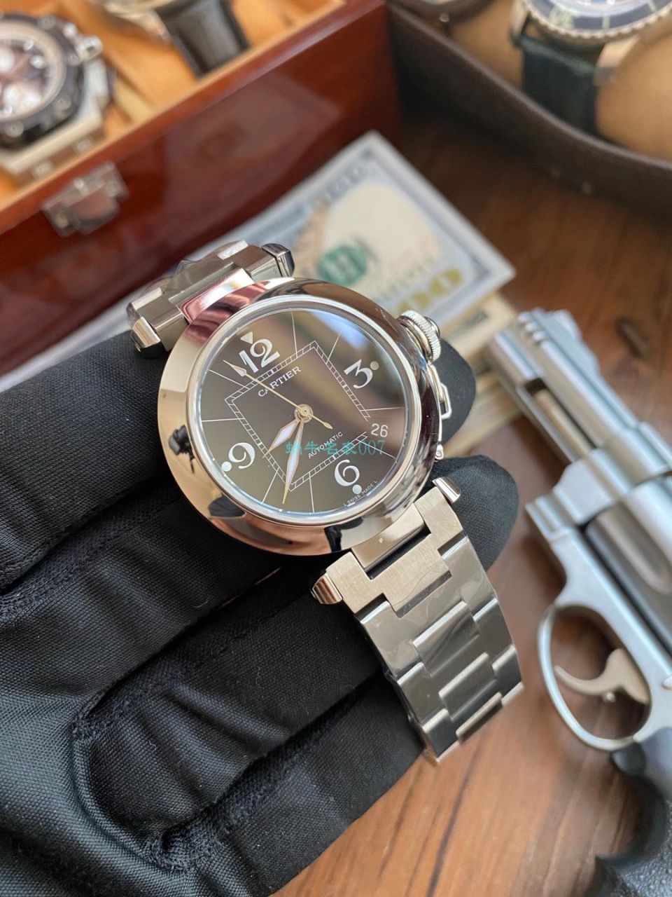 【高品质的 Replica Copy  Watches 】V9 Factory  Cartier  帕莎女表W31074M7，W31075M7，WSPA0013 wrist watches  / K319