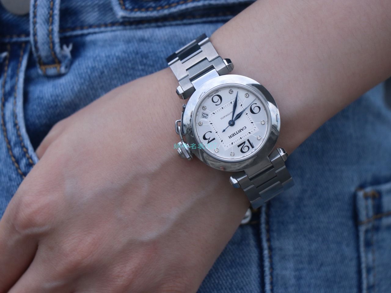 【高品质的 Replica Copy  Watches 】V9 Factory  Cartier  帕莎女表W31074M7，W31075M7，WSPA0013 wrist watches  / K319