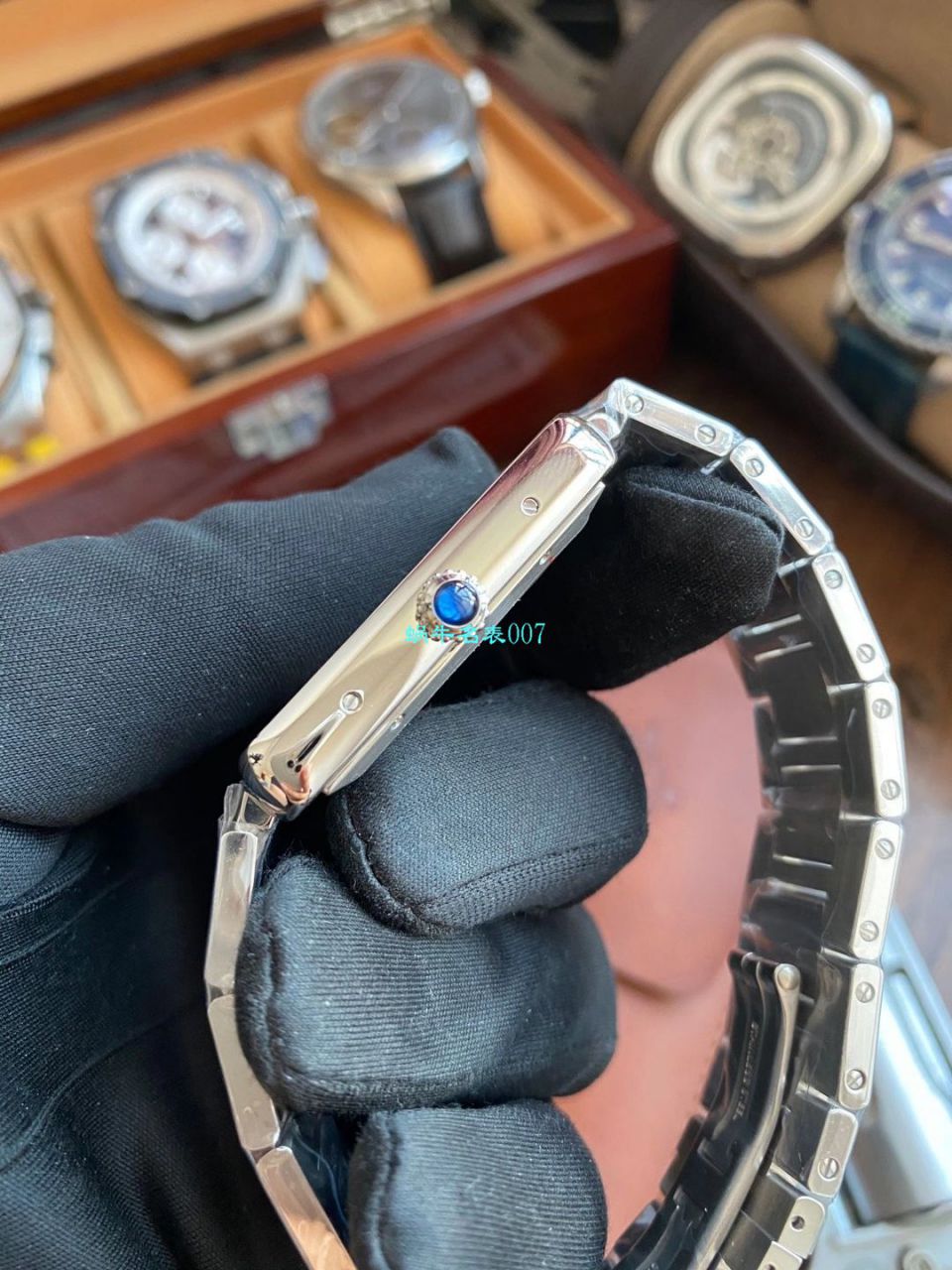 V9 Factory  Cartier  坦克系列1比1 Replica Copy  Watches W5200026（超大号） wrist watches  / K313