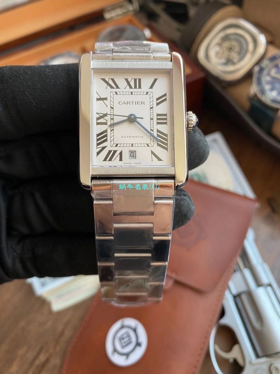 【最大的 Replica Watches 网站】V9 Factory  Cartier  坦克系列W5200026 / W5200027 wrist watches  / K321