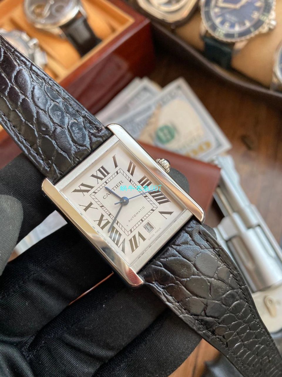 【最大的 Replica Watches 网站】V9 Factory  Cartier  坦克系列W5200026 / W5200027 wrist watches  / K321