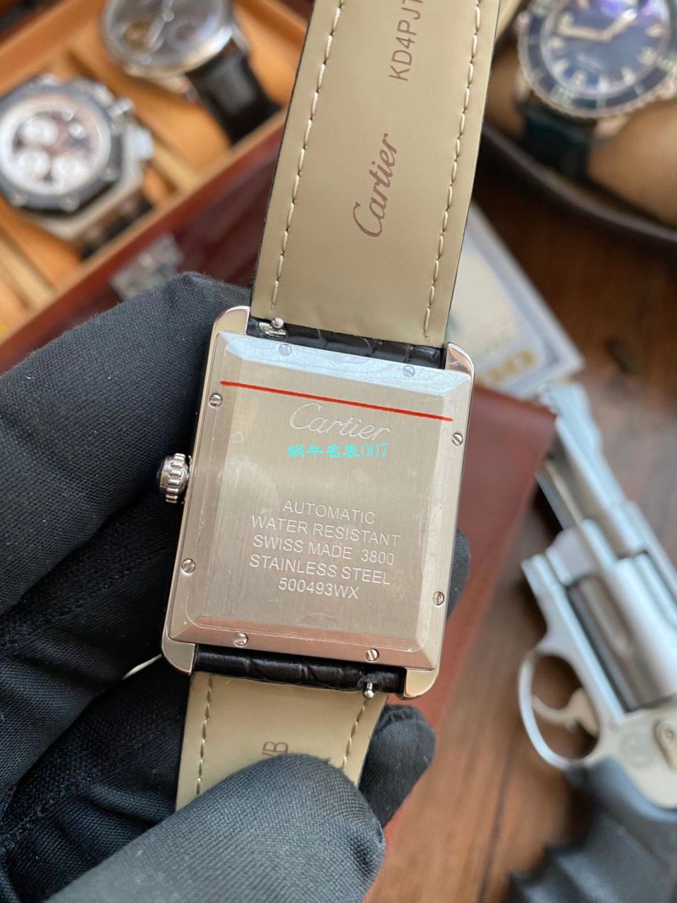 【最大的 Replica Watches 网站】V9 Factory  Cartier  坦克系列W5200026 / W5200027 wrist watches  / K321