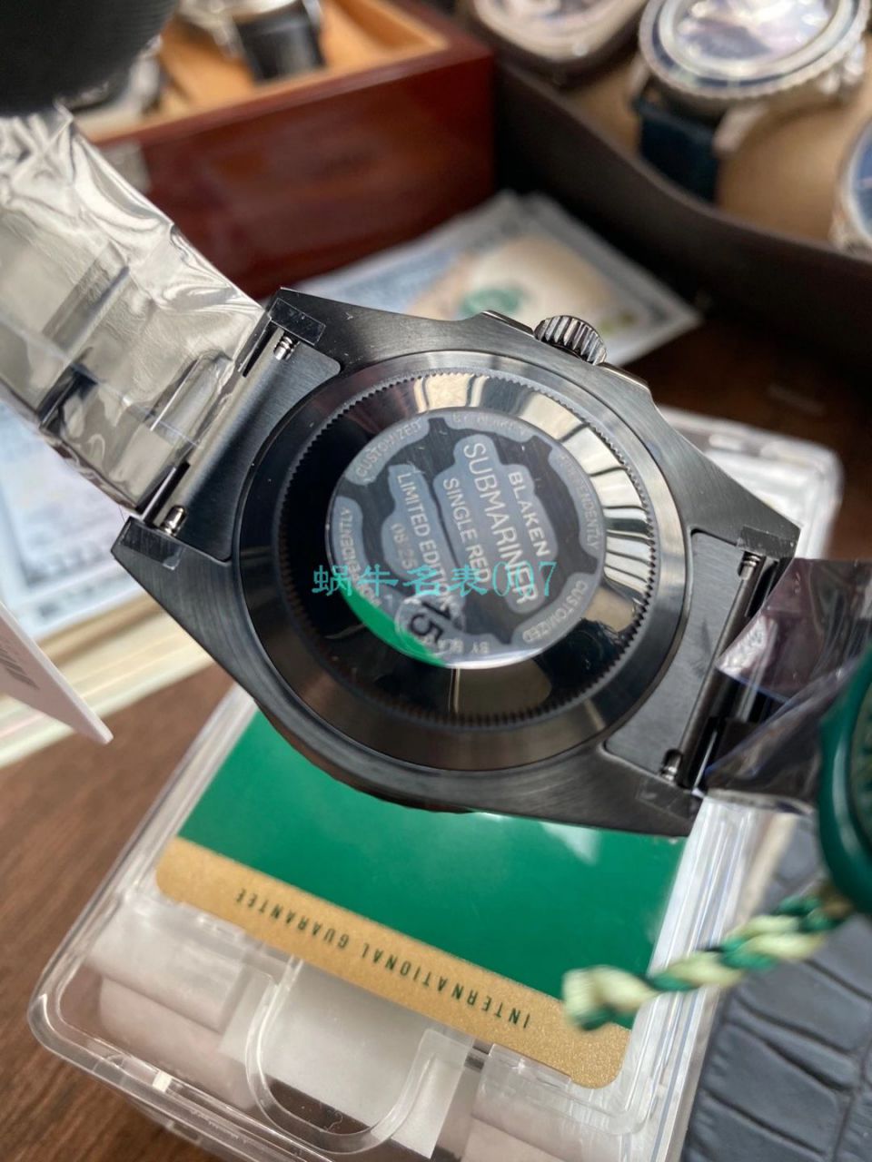 V6 Factory 最新力作 Rolex  Submariner BLAKEN copy customized 版暗夜红改装表 / R680