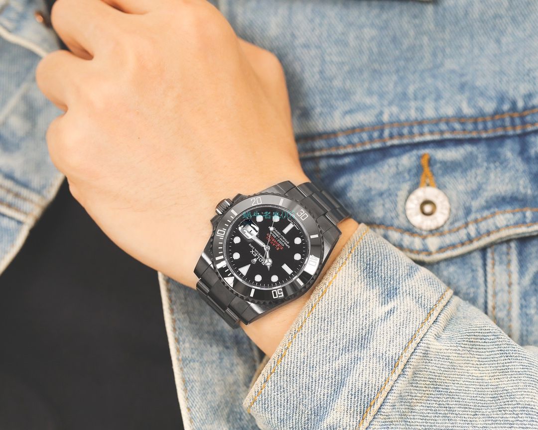 V6 Factory 最新力作 Rolex  Submariner BLAKEN copy customized 版暗夜红改装表 / R680