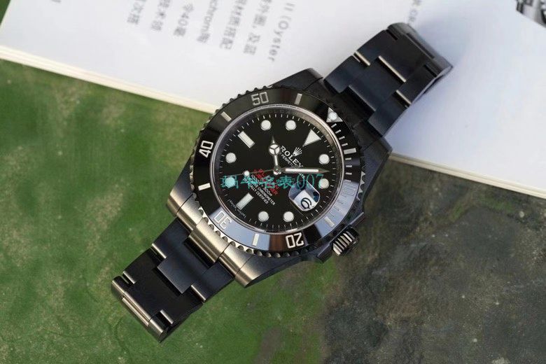 V6 Factory 最新力作 Rolex  Submariner BLAKEN copy customized 版暗夜红改装表 / R680