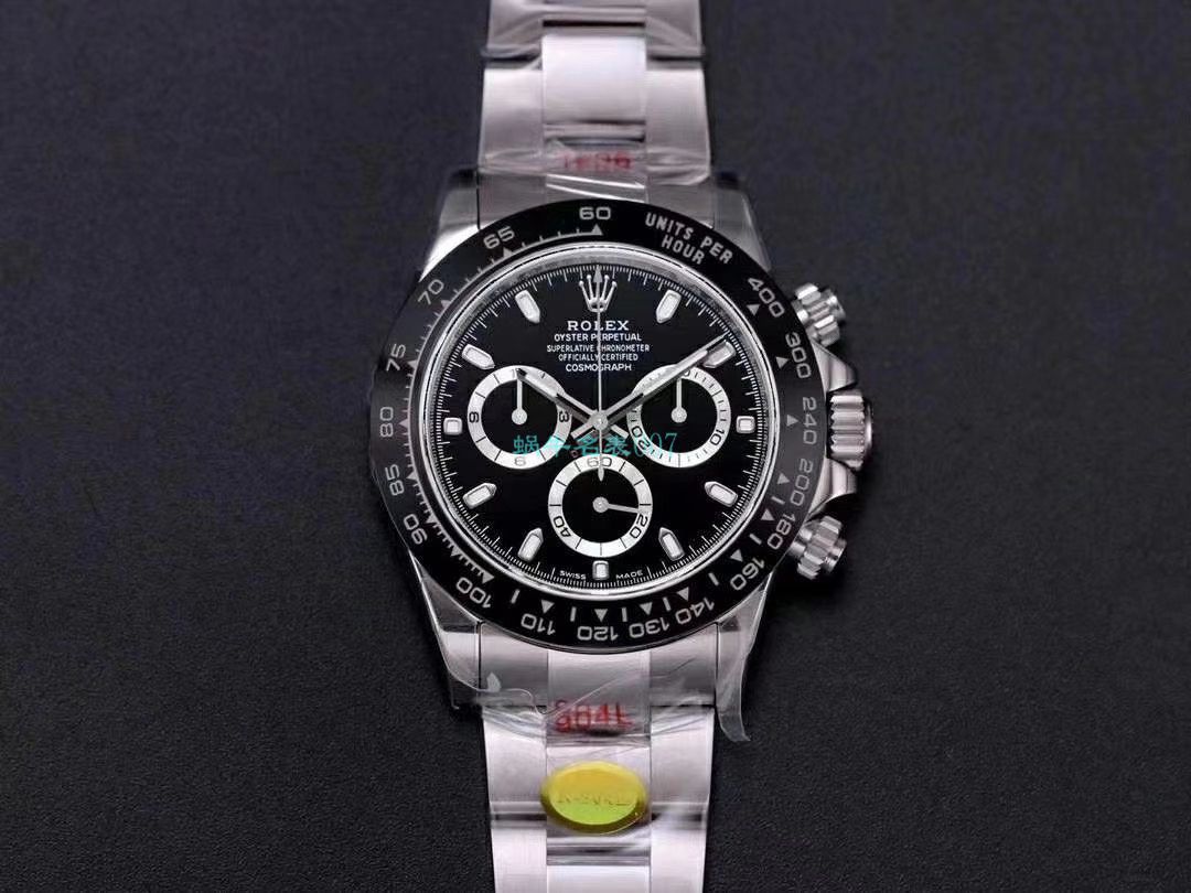 【N Factory V3升级版 Replica Copy 表】Rolex熊猫迪 Rolex  Cosmograph Daytona  Ditongna 系列116500LN-78590白盘 wrist watches  / R508