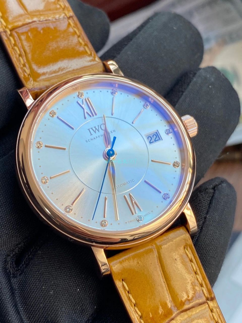v7 Factory 柏涛菲诺 IWC 柏涛菲诺 top  Replica Copy IW458105女士 wrist watches  / WG596