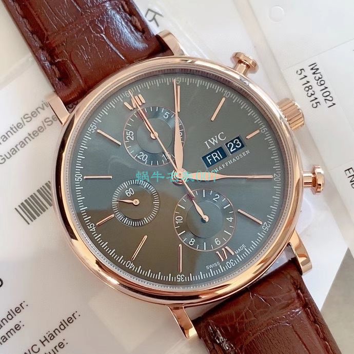 【原单】 IWC 表IWC柏涛菲诺系列150周年纪念版IW391024、IW391023 wrist watches  / WG172