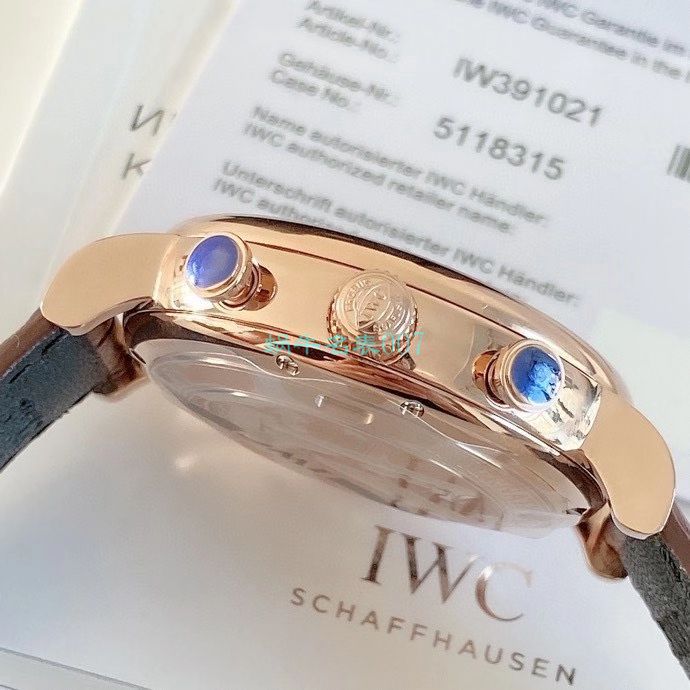 【原单】 IWC 表IWC柏涛菲诺系列150周年纪念版IW391024、IW391023 wrist watches  / WG172