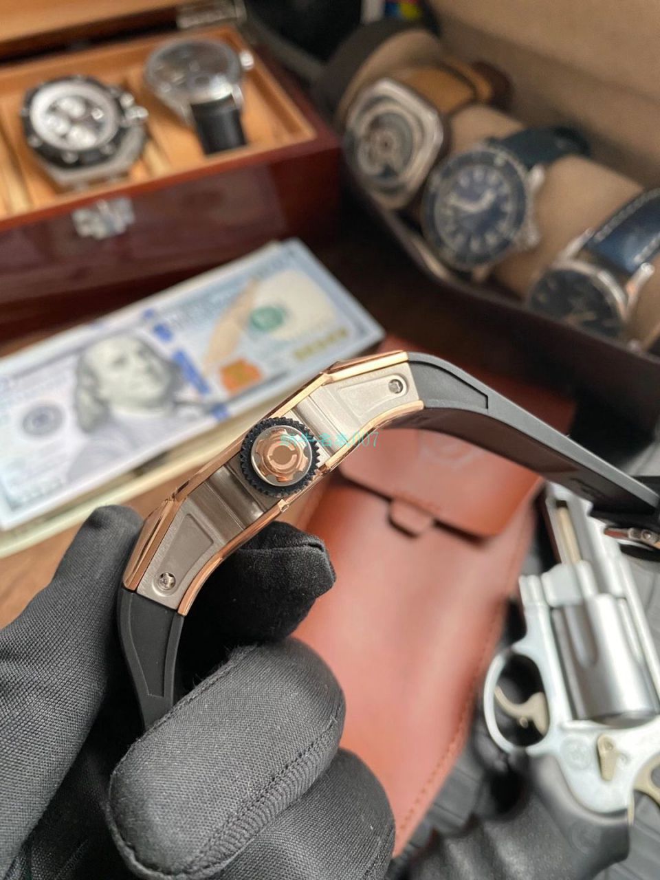 V9 RICHARD MILLE Richard Mille RM 63-01 Perfect  top  Copy  Watches  Dizzy Hands男装自动机械 wrist watches  / RM 63-01V9