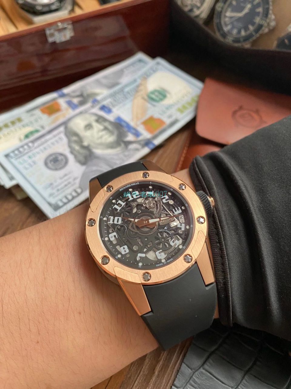 V9 RICHARD MILLE Richard Mille RM 63-01 Perfect  top  Copy  Watches  Dizzy Hands男装自动机械 wrist watches  / RM 63-01V9