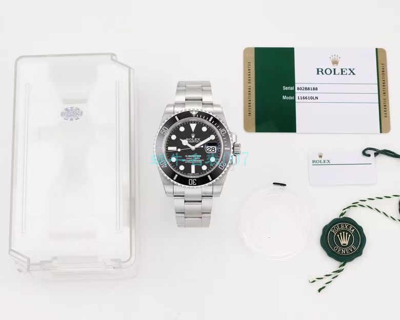 V6 Factory  Rolex  Replica Copy  Submariner 全新3135 Movement 版本116610LN-97200 wrist watches  / R693