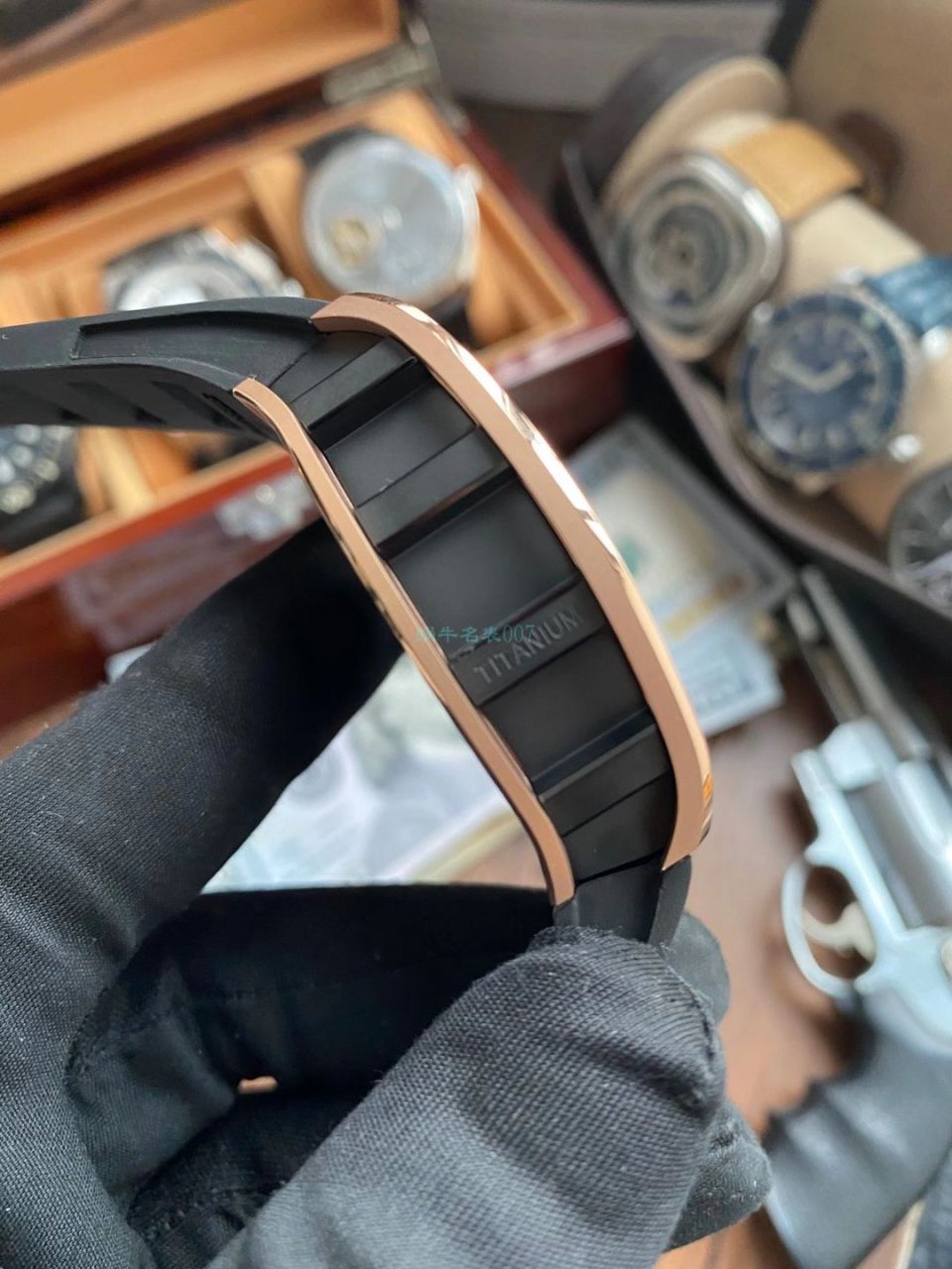 JB Factory  RICHARD MILLE RM52-01真 Tourbillon 1比1 High quality  Replica Watches RICHARD MILLE骷髅头 wrist watches  / RM5201JBJ