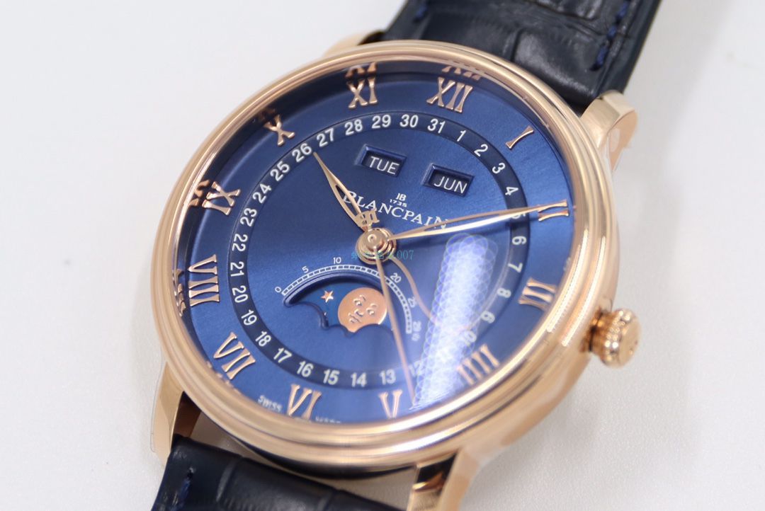 OM Factory Blancpain 6654升级V3版1比1 top  Knockoff  Watches 6654-1529-55B wrist watches  / BP076