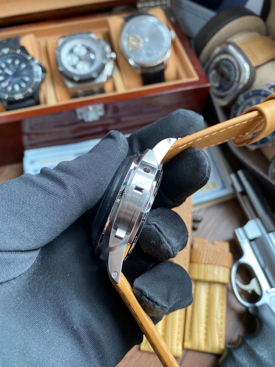 【视频】XF Factory Panerai 特别版 Perfect  High quality  Replica Watches PAM00127 wrist watches  / XFPAM00127