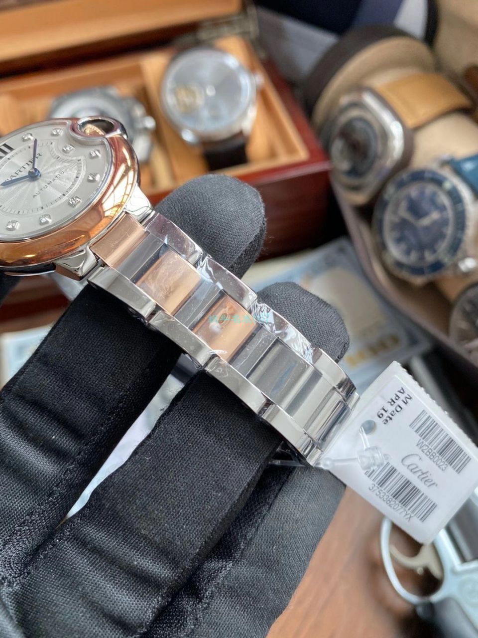 【 Video analysis 】V6 Factory  Cartier  蓝气球女装33毫米 Replica Copy W3BB0006 wrist watches  / K322