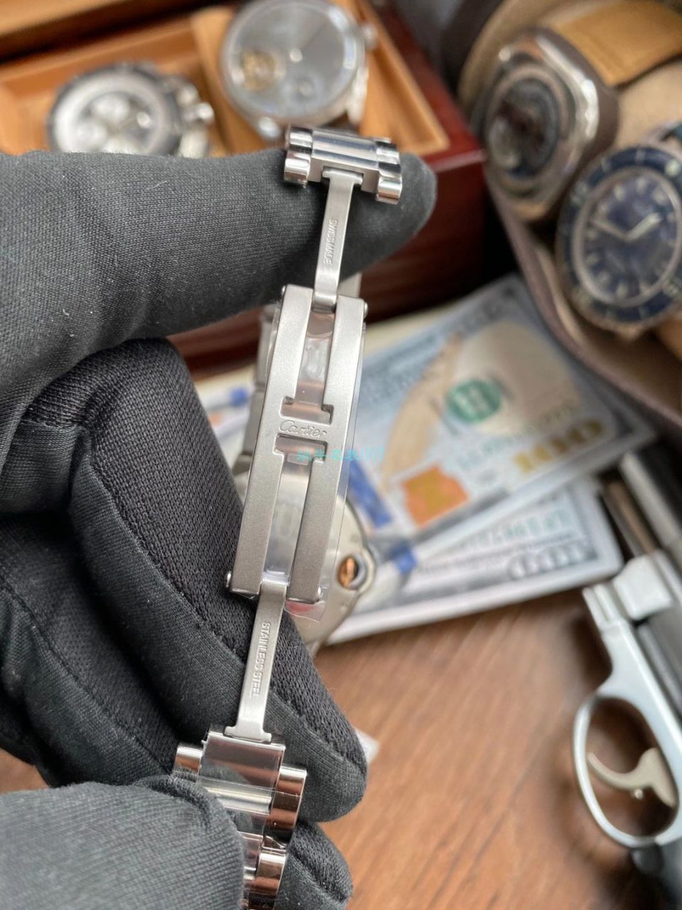 【 Video analysis 】V6 Factory  Cartier  蓝气球女装33毫米 Replica Copy W3BB0006 wrist watches  / K322