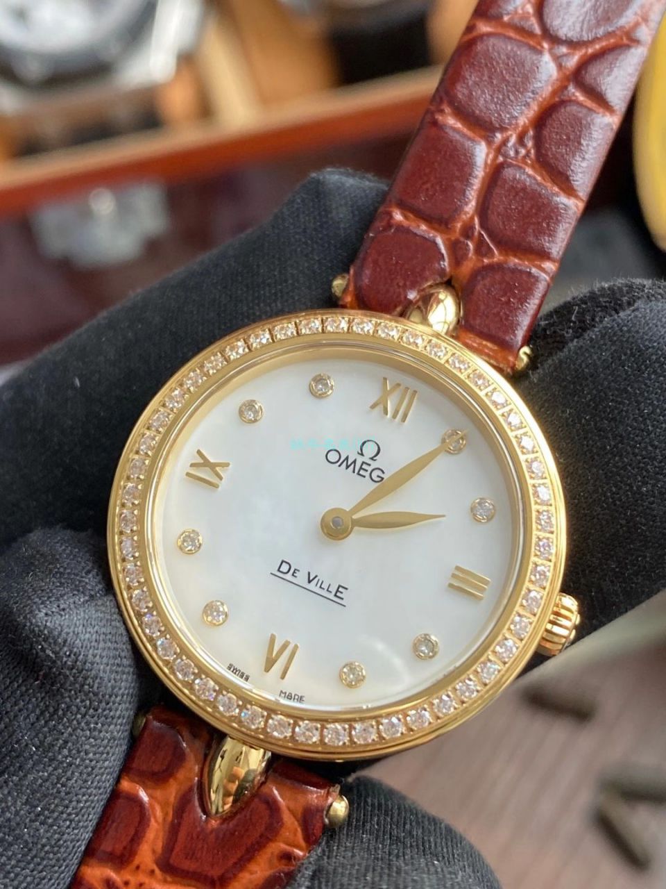 3S Factory OMEGA碟飞 Perfect  Replica 女表424.58.27.60.55.001 wrist watches (Dewdrop) / M770