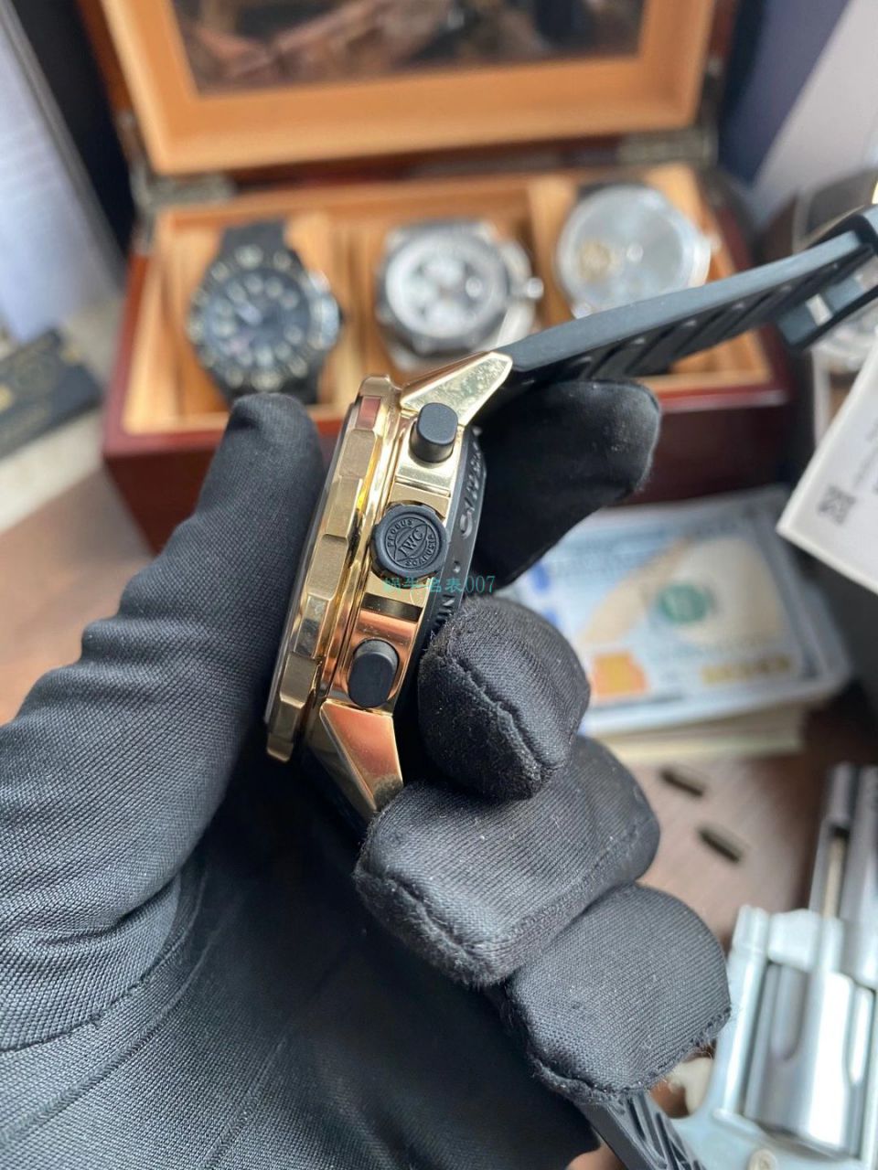 V6 Factory  IWC 海洋计时1比1 top  Replica Copy  Watches IW379503青铜达尔文探险之旅特别版V2 / WG609