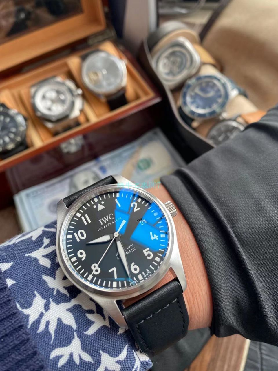 V7 Factory  IWC 飞行员超级 top  Replica Copy  MARK XVII V3版本IW327001 wrist watches  / WG610