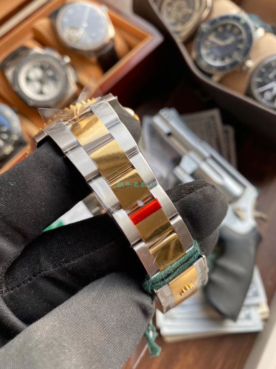 VS Factory  Rolex  Submariner 型间金蓝水鬼 Perfect  High quality  Replica Watches 116613LB-97203 / R712