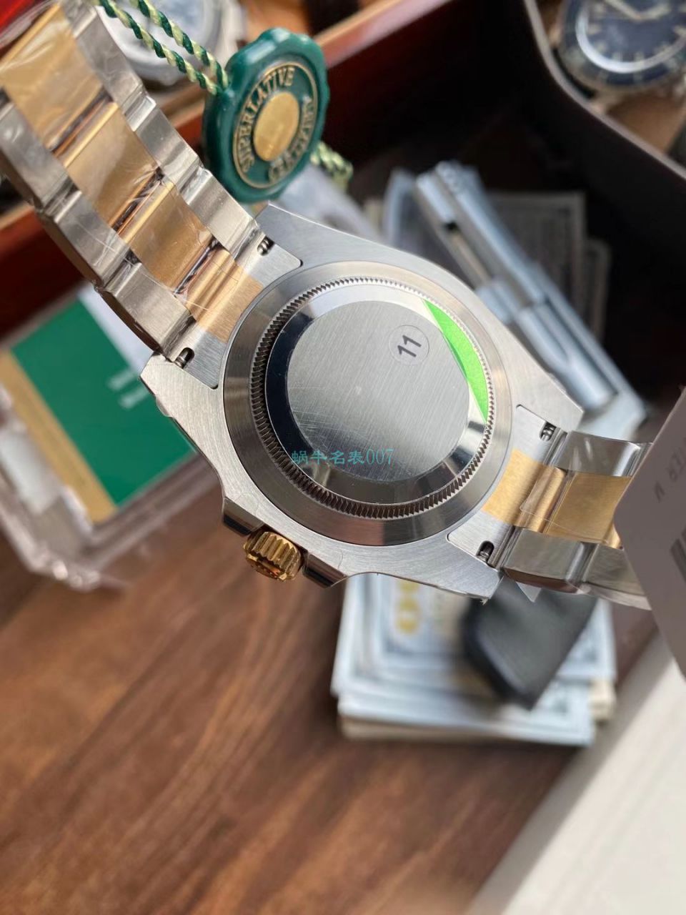 VS Factory  Rolex  Submariner 型间金蓝水鬼 Perfect  High quality  Replica Watches 116613LB-97203 / R712