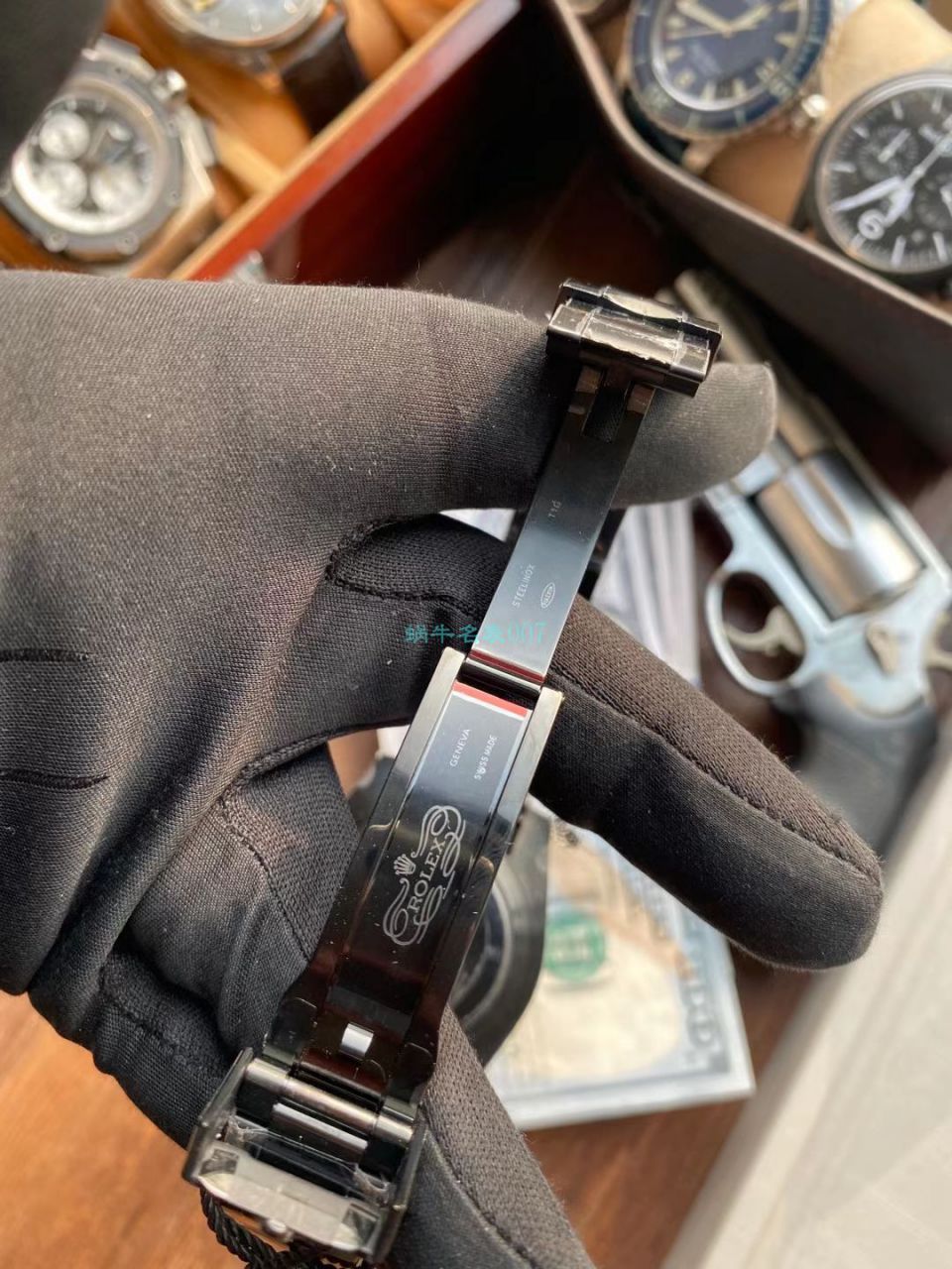 LF Rolex TBLACK官方 copy customized 版REVENGE（米尔高斯复仇系列） GMT MASTER 小骷髅 / R713