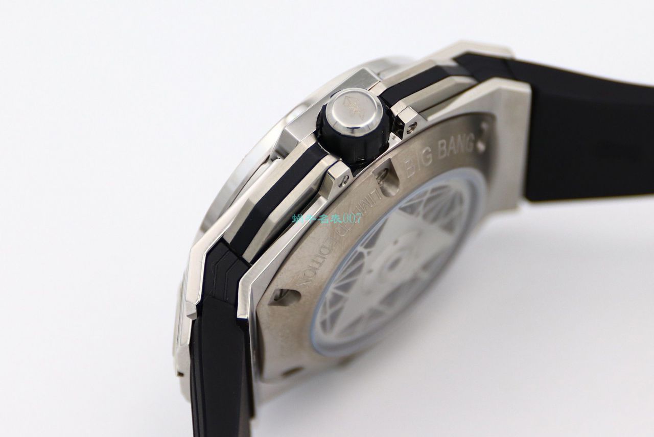 HB Factory  High quality  Replica Watches  hublot Big Bang Sang Bleu II 刺青二代418.OX.2001.RX.1604.MXM20 wrist watches  / YB117