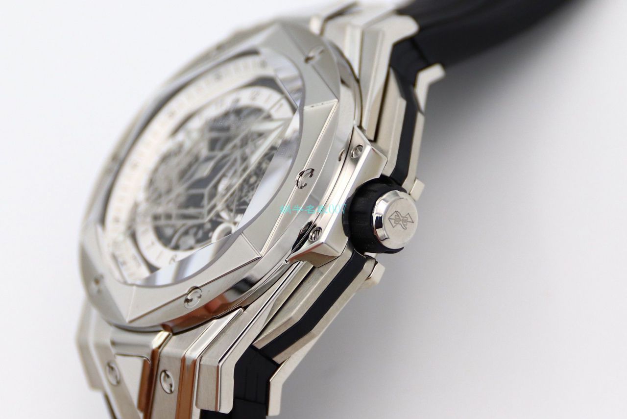 HB Factory  High quality  Replica Watches  hublot Big Bang Sang Bleu II 刺青二代418.OX.2001.RX.1604.MXM20 wrist watches  / YB117