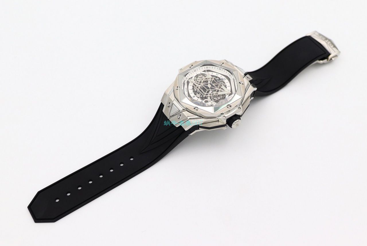 HB Factory  High quality  Replica Watches  hublot Big Bang Sang Bleu II 刺青二代418.OX.2001.RX.1604.MXM20 wrist watches  / YB117