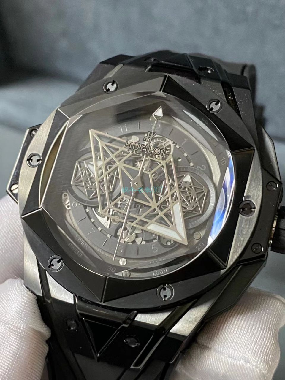HB Factory  hublot BIG BANG刺青二代 Perfect  top  Knockoff  Watches 418.CX.1114.RX.MXM20 wrist watches  / YB118