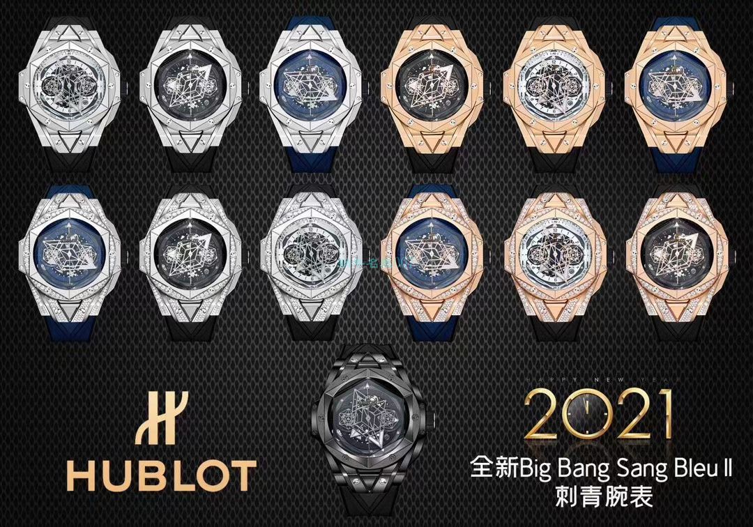 HB Factory  hublot BIG BANG刺青二代 Perfect  top  Knockoff  Watches 418.CX.1114.RX.MXM20 wrist watches  / YB118