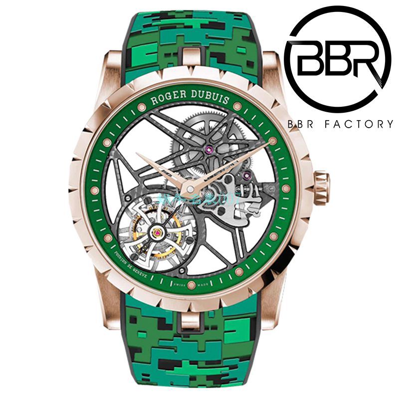 BBR Factory 罗杰杜彼1比1 Replica  Tourbillon  Watches 彩色旋风RDDBEX0938，RDDBEX0939，RDDBEX0393，RDDBEX0940 / LJ093