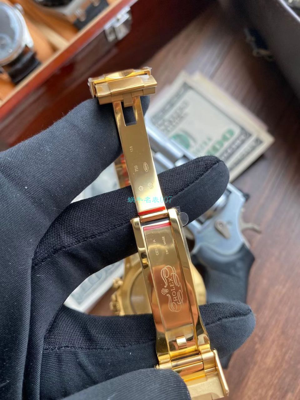 N Factory  Rolex 超级4130间金 Ditongna 钻面1比1 Knockoff  Watches m116503-0008 wrist watches  / R731