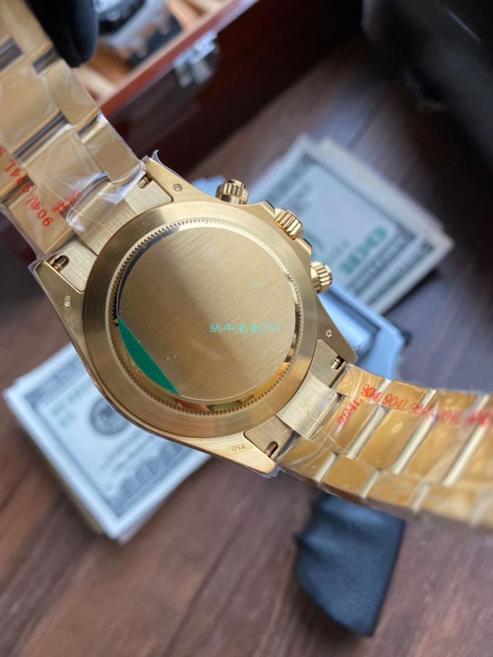  Video analysis N Factory  Rolex 超级4130 Ditongna 间金钻面m116503-0006 top 1比1 Replica Copy  Watches  / R732