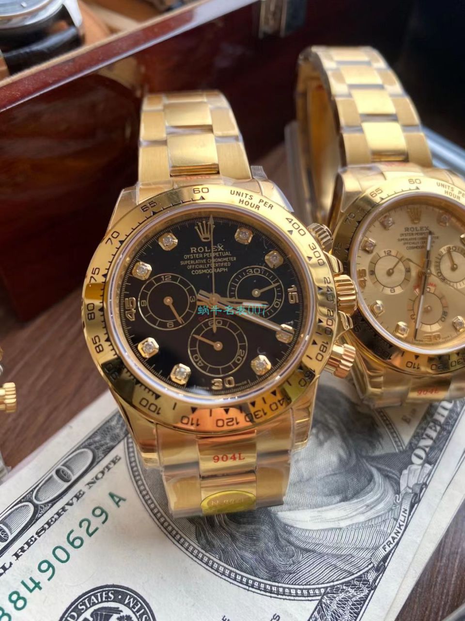  Video analysis N Factory  Rolex 超级4130 Ditongna 间金钻面m116503-0006 top 1比1 Replica Copy  Watches  / R732