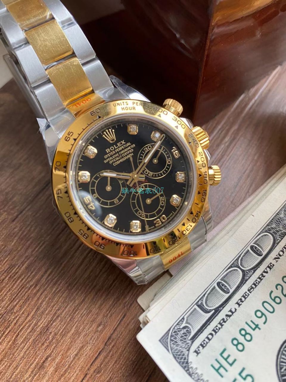  Video analysis N Factory  Rolex 超级4130 Ditongna 间金钻面m116503-0006 top 1比1 Replica Copy  Watches  / R732