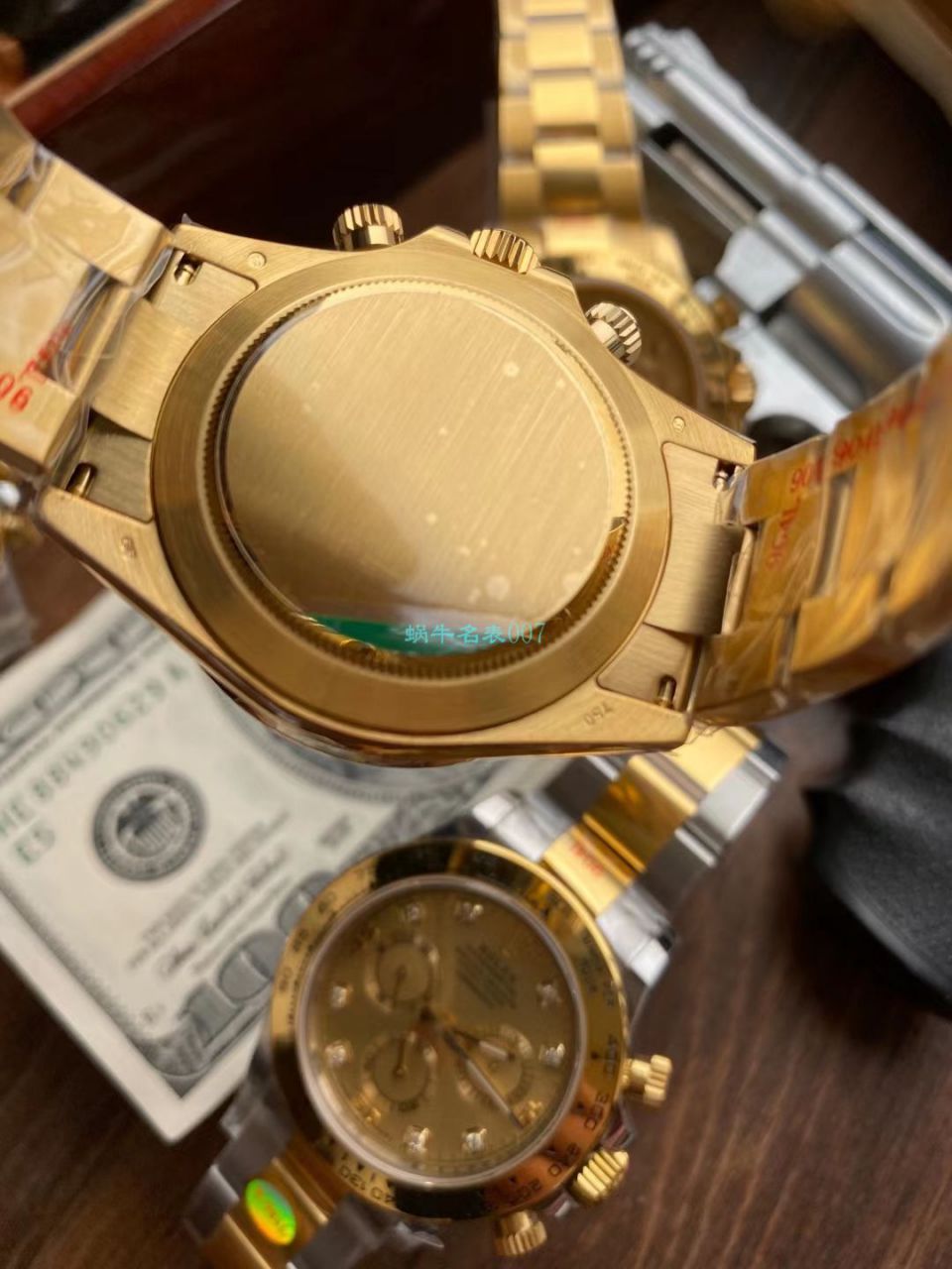  Video analysis N Factory  Rolex 超级4130 Ditongna 间金钻面m116503-0006 top 1比1 Replica Copy  Watches  / R732