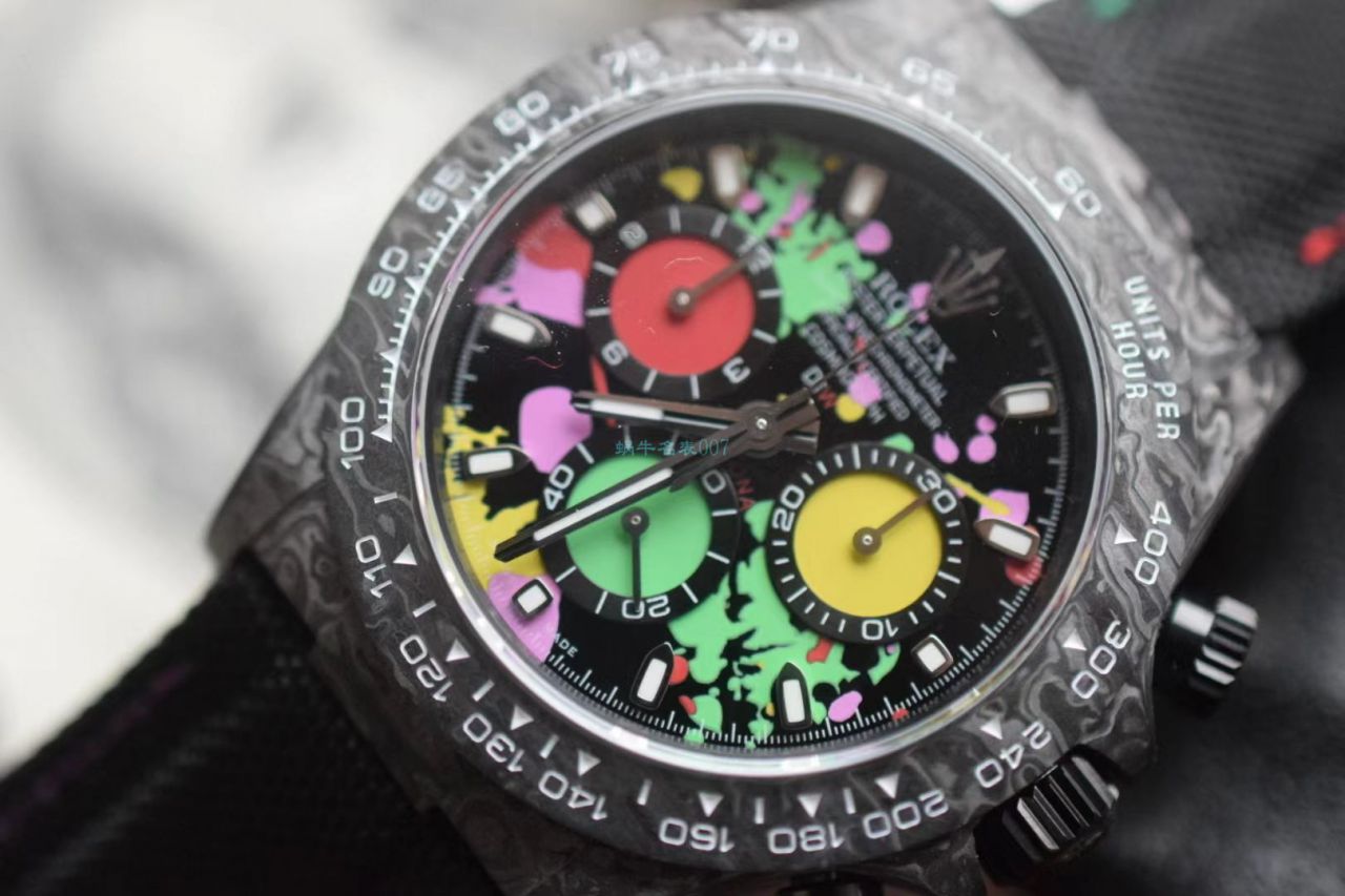 独家 Video analysis N Factory 超级 carbon fiber 4130 Ditongna  Perfect  Replica diw团队 copy customized 版 Ditongna  wrist watches  / R727