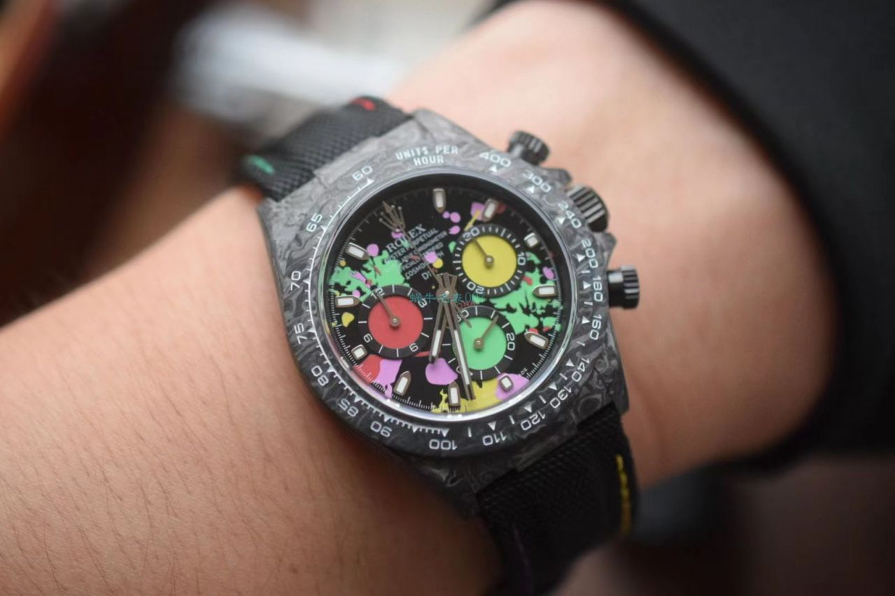 独家 Video analysis N Factory 超级 carbon fiber 4130 Ditongna  Perfect  Replica diw团队 copy customized 版 Ditongna  wrist watches  / R727