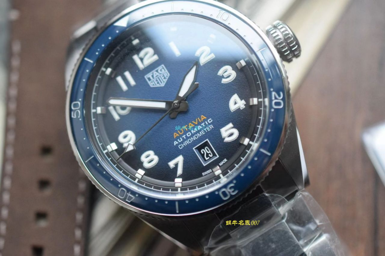 KOR Factory  TAG Heuer  High quality  Replica Watches  AUTAVIA系列WBE5114.EB0173 wrist watches  / TG116