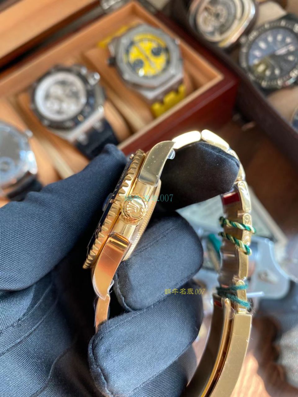 VS Factory  Rolex  Submariner  top  Replica Copy 全金蓝水鬼m116618lb-0003 wrist watches  / R737