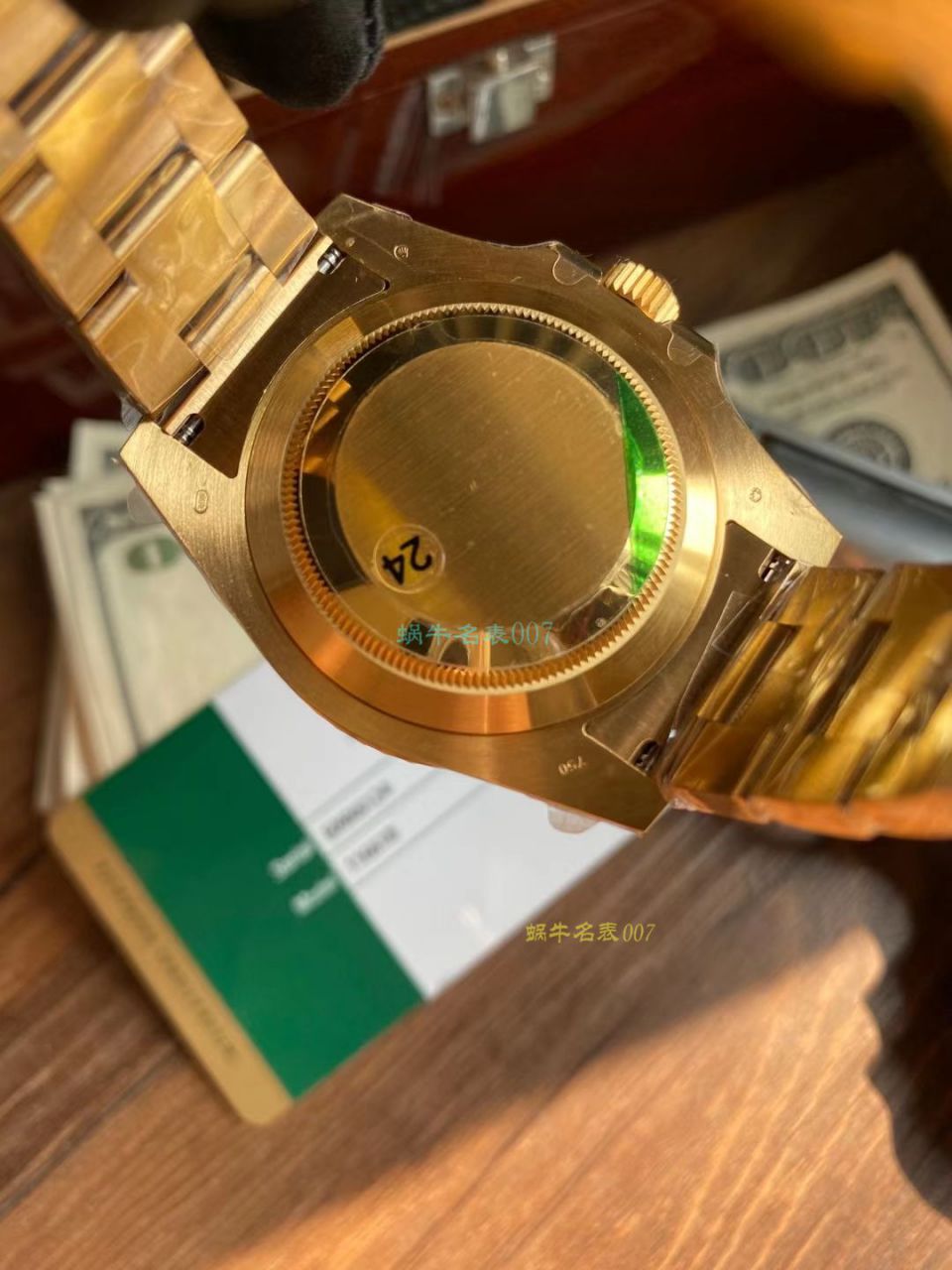 VS Factory  Rolex  Submariner  top  Replica Copy 全金蓝水鬼m116618lb-0003 wrist watches  / R737